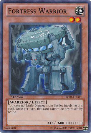 Yugioh Card Fortress Warrior - BP01-EN206 - Common 1st Edition
