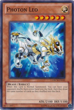 Yugioh Card Photon Leo - ORCS-EN010 - Common Unlimited (Order of Chaos Unlimited Singles)