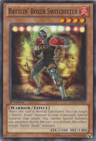 Yugioh Card Battlin' Boxer Switchitter - LTGY-EN019 - Common 1st Edition