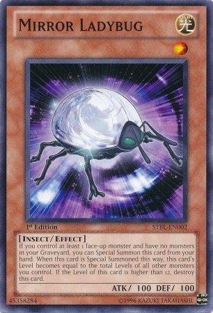 Yugioh Card Mirror Ladybug STBL-EN002 1st Edition Common