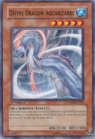 Yugioh Card Divine Dragon Aquabizarre - ANPR-EN026 - Common - 1st Edition Ancient Prophecy