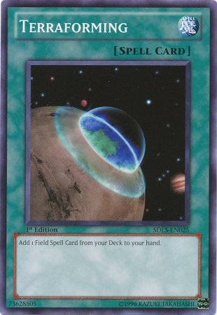 Yugioh Card Terraforming - SDLS-EN025 - Common 1st Edition