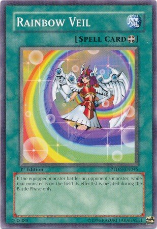 Yugioh Card Rainbow Veil - PTDN-EN045 - Common Unlimited Edition (Phantom Darkness PTDN)