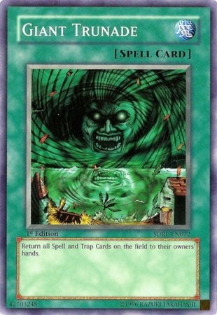 Yugioh Card Giant Trunade - SDRL-EN022 - Common 1st Edition