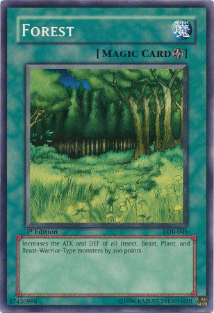 Yugioh Card Forest - LOB-046 - Common Unlimited Edition