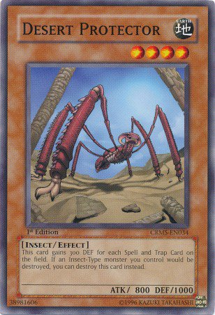 Yugioh Card Desert Protector - CRMS-EN034 - Common 1st Edition