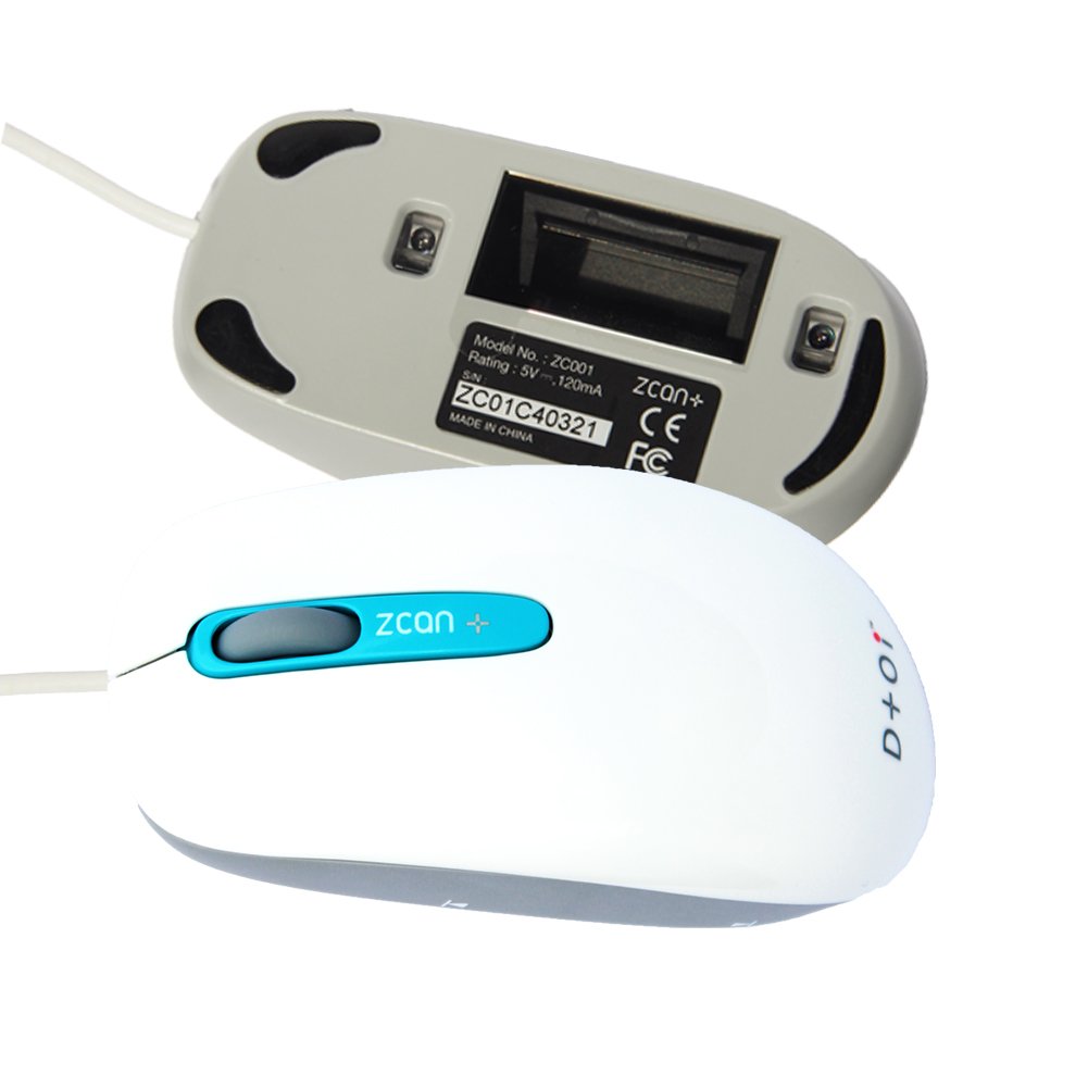 Zcan+ Scanner Mouse - Blue