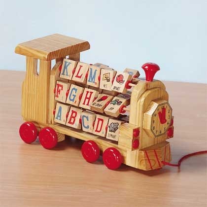 ALPHABET BLOCKS TRAIN