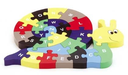 WOOD SNAIL PUZZLE