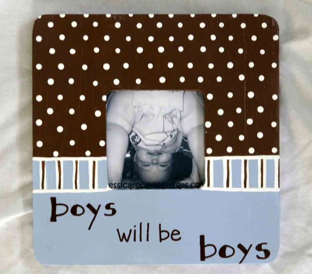 "boys will be boys" frame