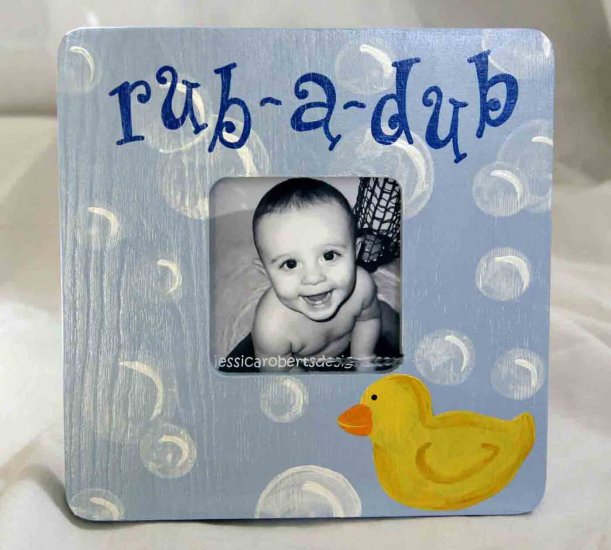 "rub-a-dub" frame