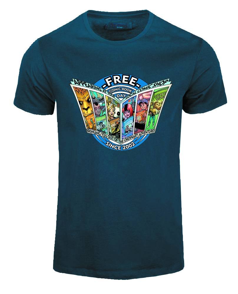 FCBD 2015 COMM AMANDA CONNER YOUTH NAVY T/S LG (NET)
