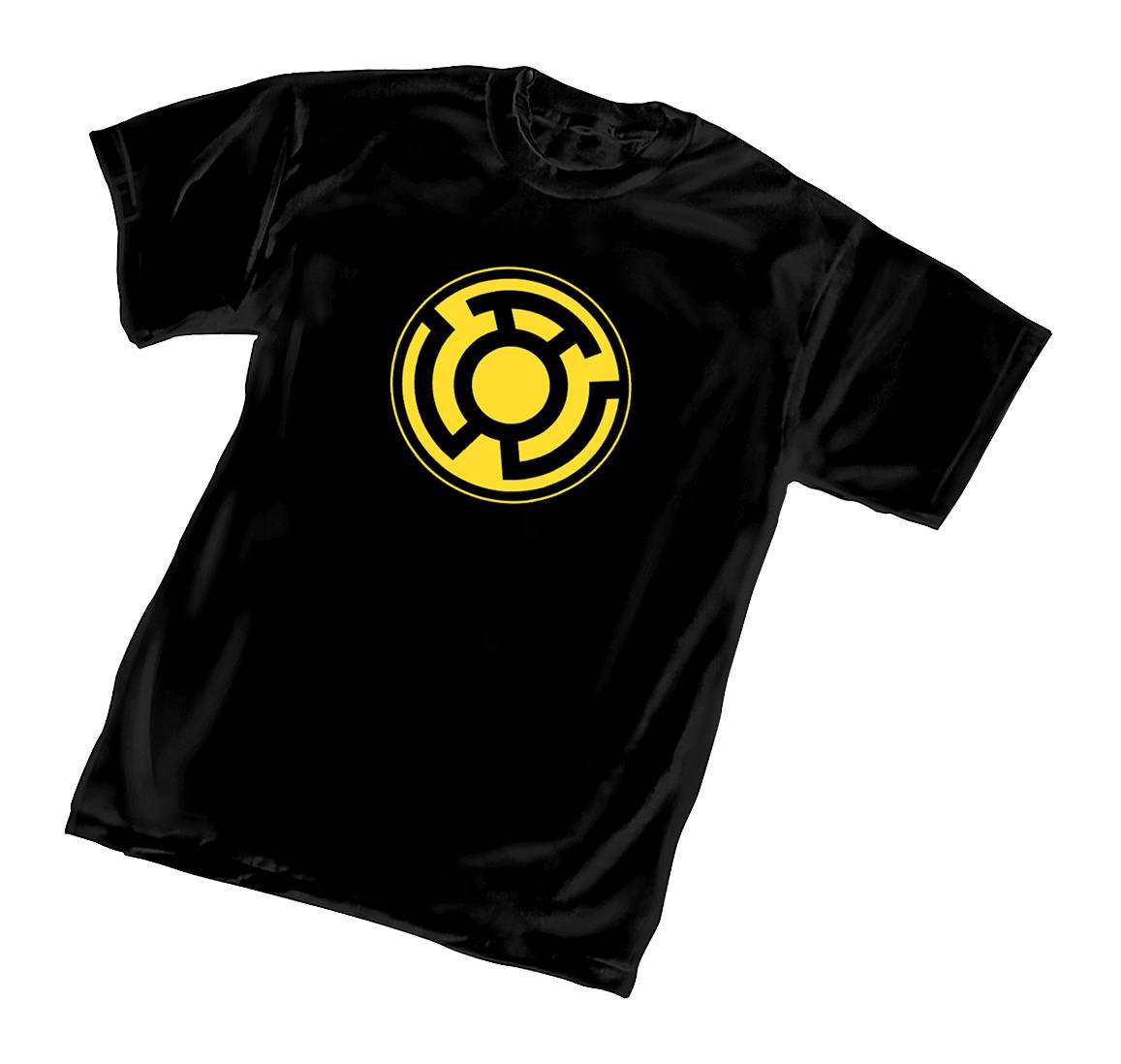 SINESTRO CORPS SYMBOL BLK T/S LG (C: 1-1-3)