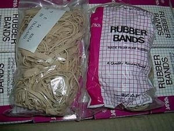 3 POUNDS of Quality Rubber Bands #54 - MIXED ASSORTED SIZES Quality Office Home