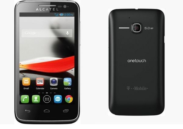 New Alcatel One Touch Evolve Smartphone T-Mobile Android - NO CONTRACT - Black