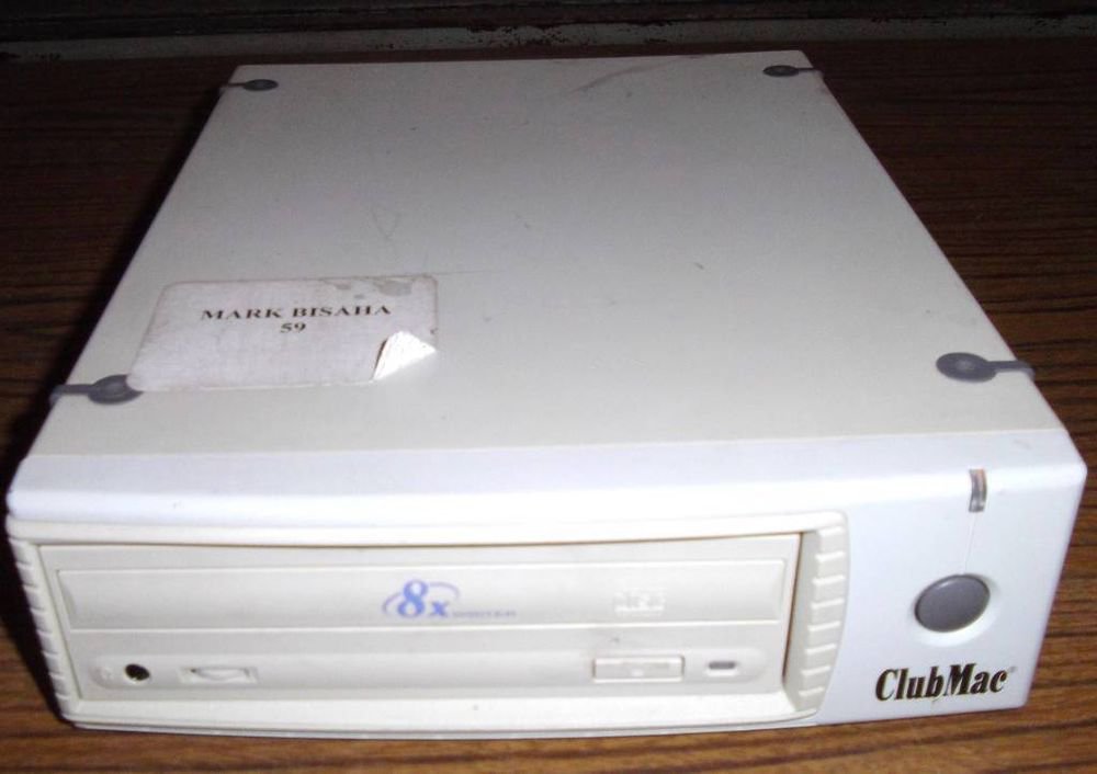 CLUB MAC - TEAC 8X 24X 8X24X CD RECORDABLE CDR WRITER EXTERNAL SCSI DRIVE 50W