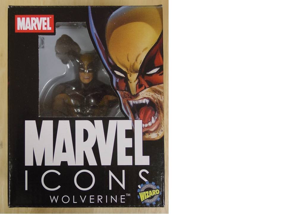 Marvel Icons Wolverine Wizard Exclusive Brown Costume Bust Wizard World Texas Exclusive