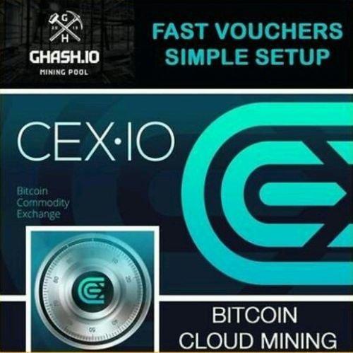 .1 GH/s ASIC BITCOIN Cloud Mining Contract - Lifetime Voucher for CEX.IO