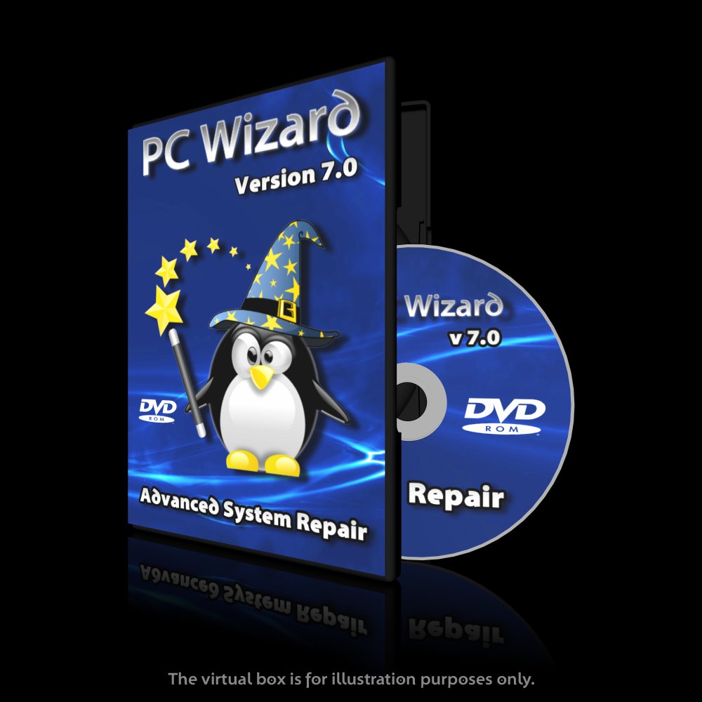 PC Wizard - Advanced System Repair on DVD Disc