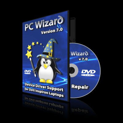PC Wizard - For Dell Inspiron Laptops on DVD Disc
