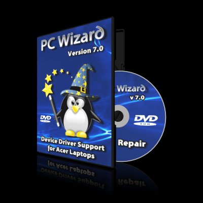 PC Wizard - For Acer Laptops on DVD Disc