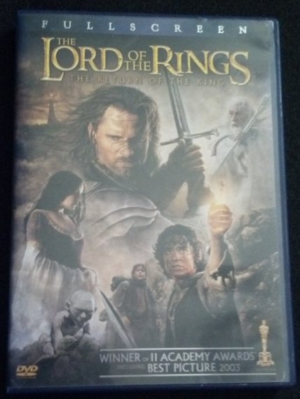 The Lord of the Rings: The Return of the King - FULLSCREEN DVD