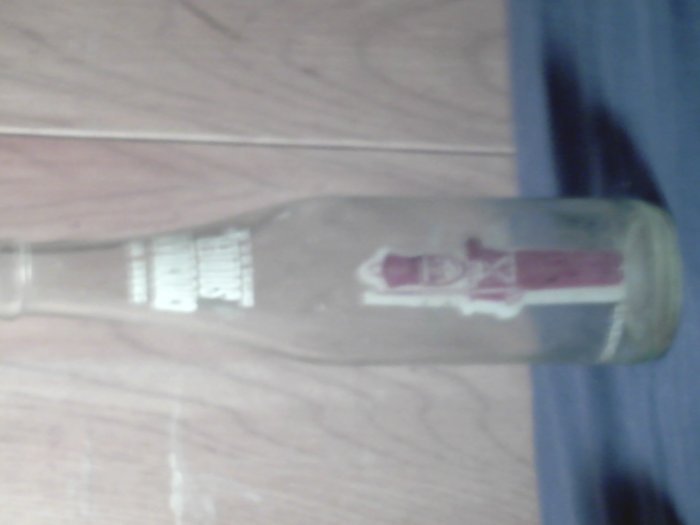 chocolate soldier soda bottle