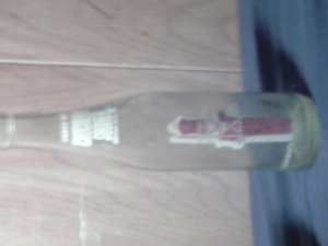 chocolate soldier soda bottle