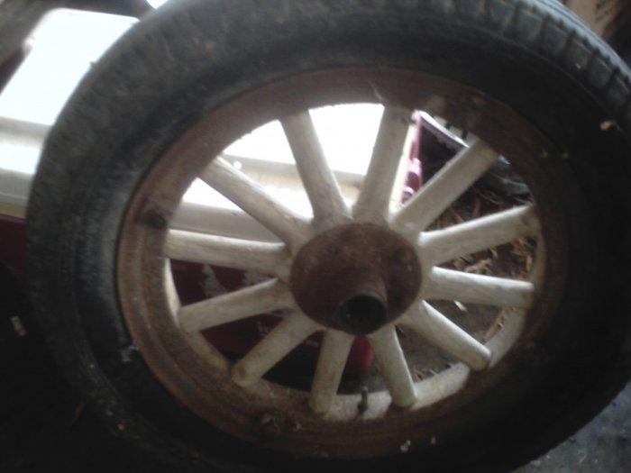 wooden rim tires