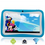 7" Capacitive Touch Screen A13 Android 4.0 4G Children Kid Tablet PC with Camera Blue