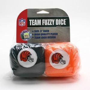 Cincinnati Bengals Car Fuzzy Dice