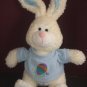JCPenney White Plush Stuffed Rabbit Bunny