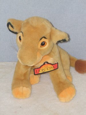 Lion King Simba Plush 13 Inch Stuffed Toy Animal Disney