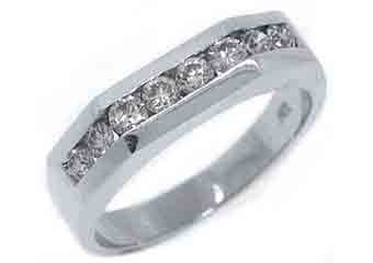.65 CARAT WOMENS BRILLIANT ROUND CUT DIAMOND RING WEDDING BAND WHITE GOLD