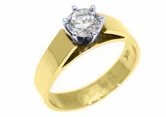 .60 CARAT WOMENS SOLITAIRE BRILLIANT ROUND DIAMOND ENGAGEMENT RING YELLOW GOLD