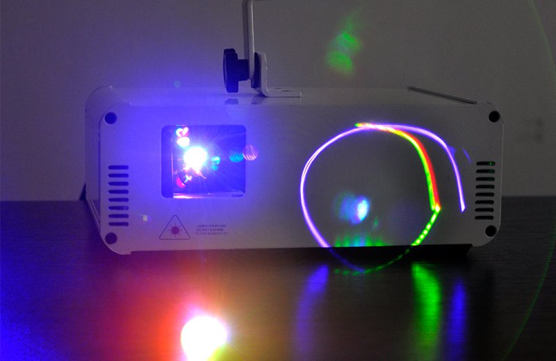 350mW RGB Laser Projector with RGB Color Animation