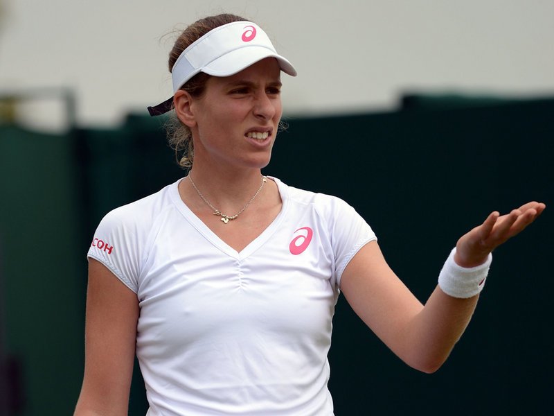 006 - 8 X 6 Photo - Tennis - Wimbledon Championship 2014 - Day 1 - Johanna Konta