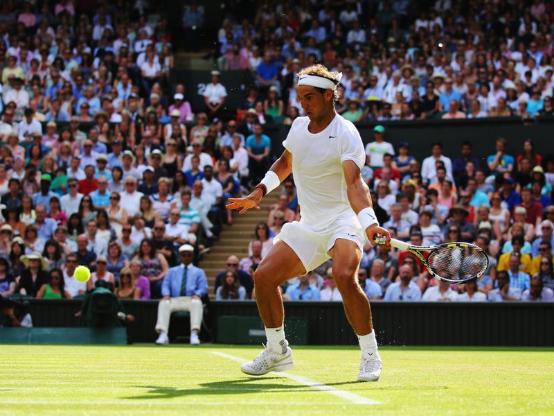 018 - 8 X 6 Photo - Tennis - Wimbledon Championship 2014 - Day 2 - Rafael Nadal