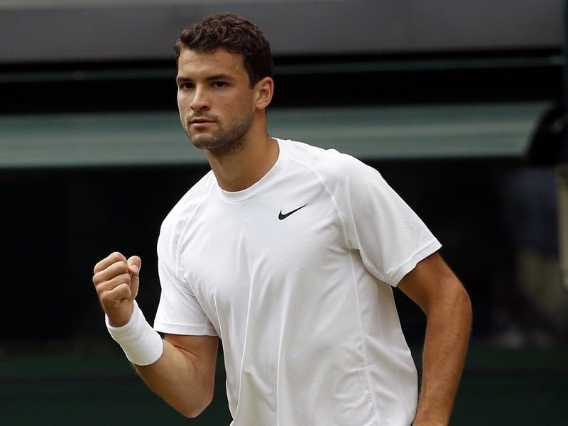 031 - 8 x 6 Photo - Tennis - Wimbledon Championship 2014 - Day 3 - Grigor Dimitrov