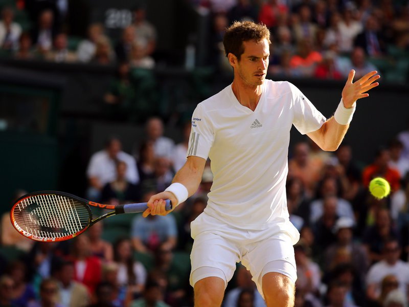 049 - 8 X 6 Photo - Tennis - Wimbledon Championship 2014 - Day 5 - Andy Murray
