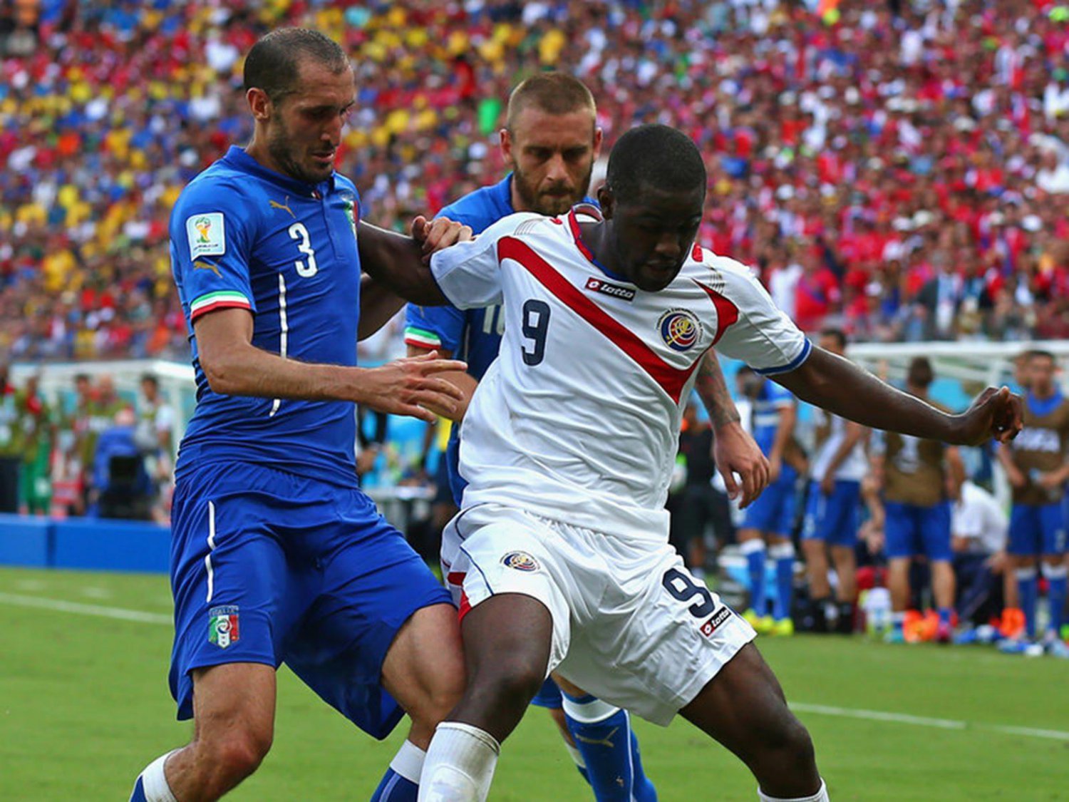 WC 0205 - 8 X 6 Photo - Football - FIFA World Cup 2014 - Italy V Costa Rica - Joel Campbell