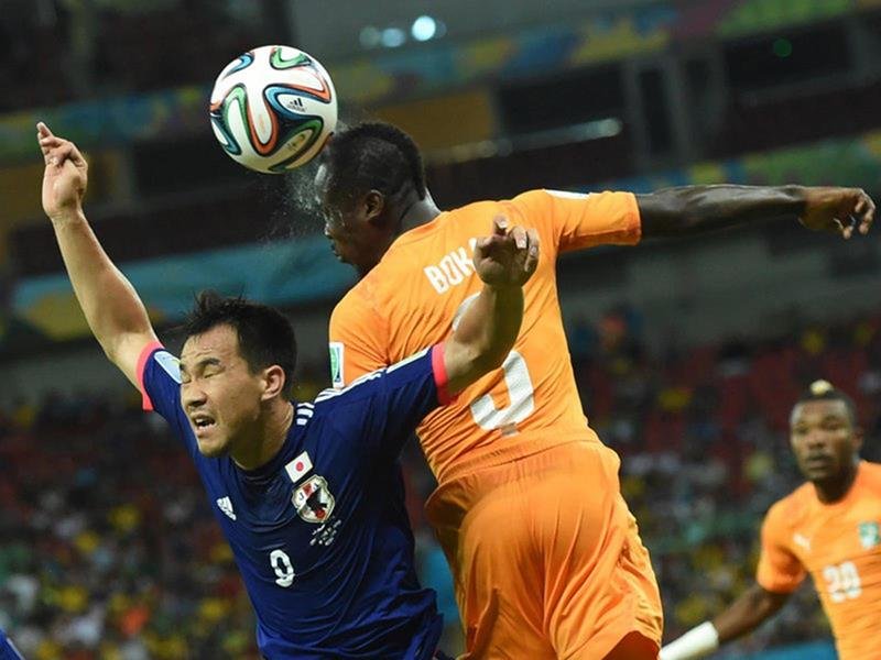 WC 0216 - 8 X 6 Photo - Football - FIFA World Cup 2014 - Japan V Ivory Coast - Arthur Bok