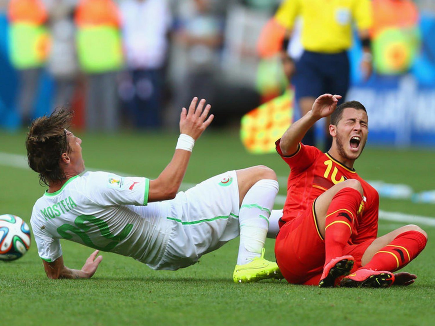 WC 0223 - 8 X 6 Photo - Football - FIFA World Cup 2014 - Belgium V Algeria