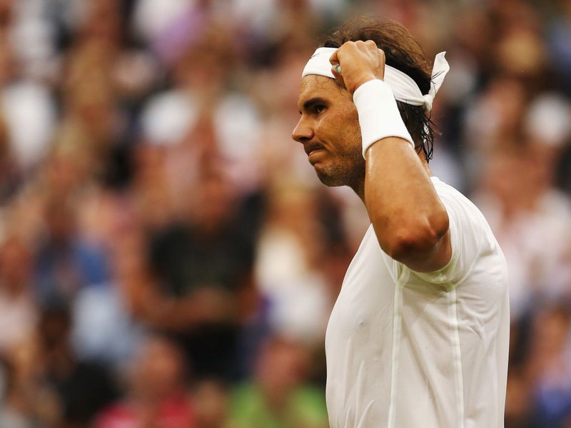 062 - 8 X 6 Photo - Tennis - Wimbledon Championship 2014 - Day 6 - Rafael Nadal