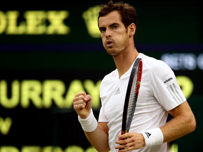 065 - 8 X 6 Photo - Tennis - Wimbledon Championship 2014 - Day 7 - Andy Murray