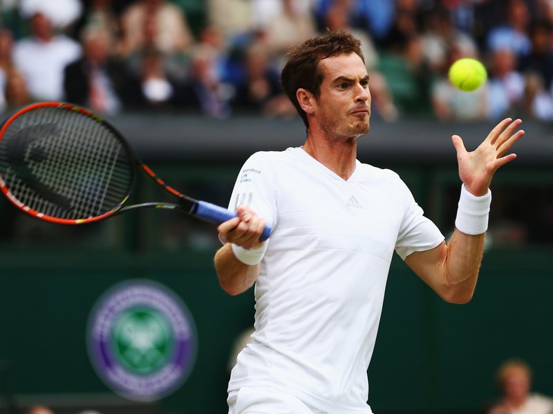 066 - 8 X 6 Photo - Tennis - Wimbledon Championship 2014 - Day 7 - Andy Murray
