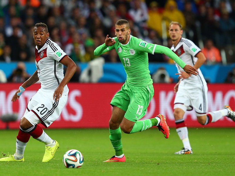492 - 8 X 6 - Photo - Football - FIFA World Cup - Germany V Algeria - Jerome Boateng