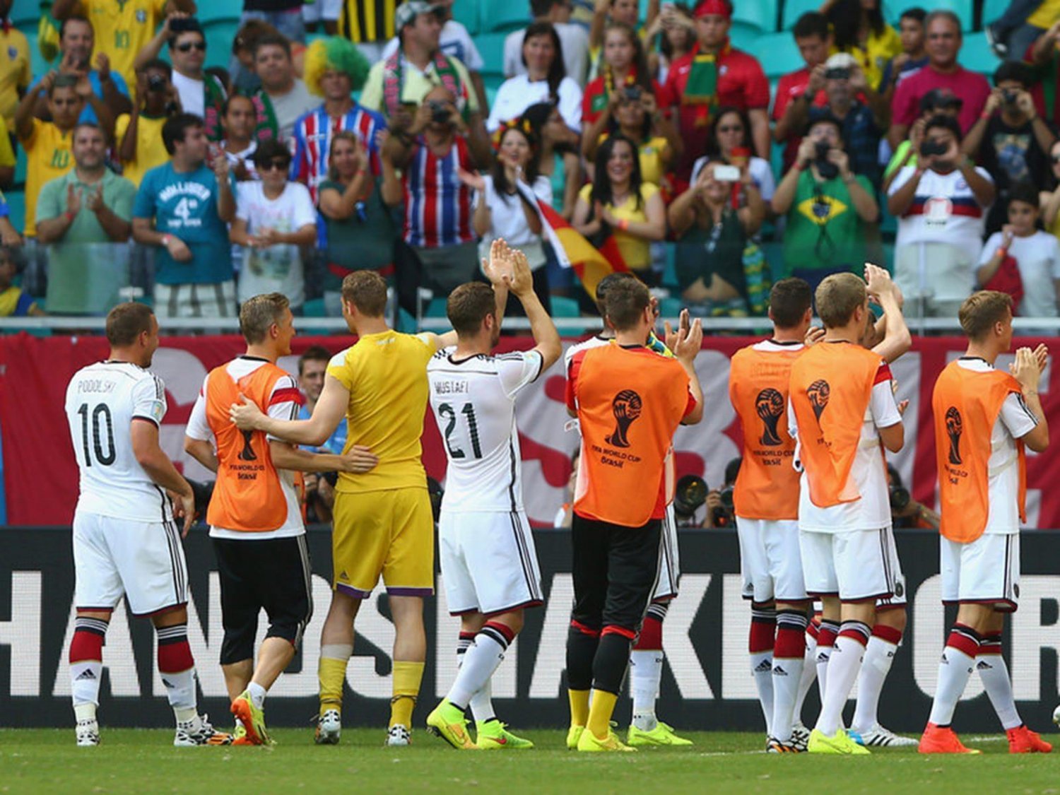 256 - 8 X 6 Photo - Football - FIFA World Cup 2014 - Germany V Portugal