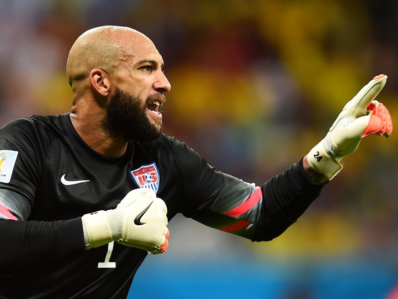 534 - 8 X 6 - Photo - Football - FIFA World Cup 2014 - Belgium V United States - Tim Howard