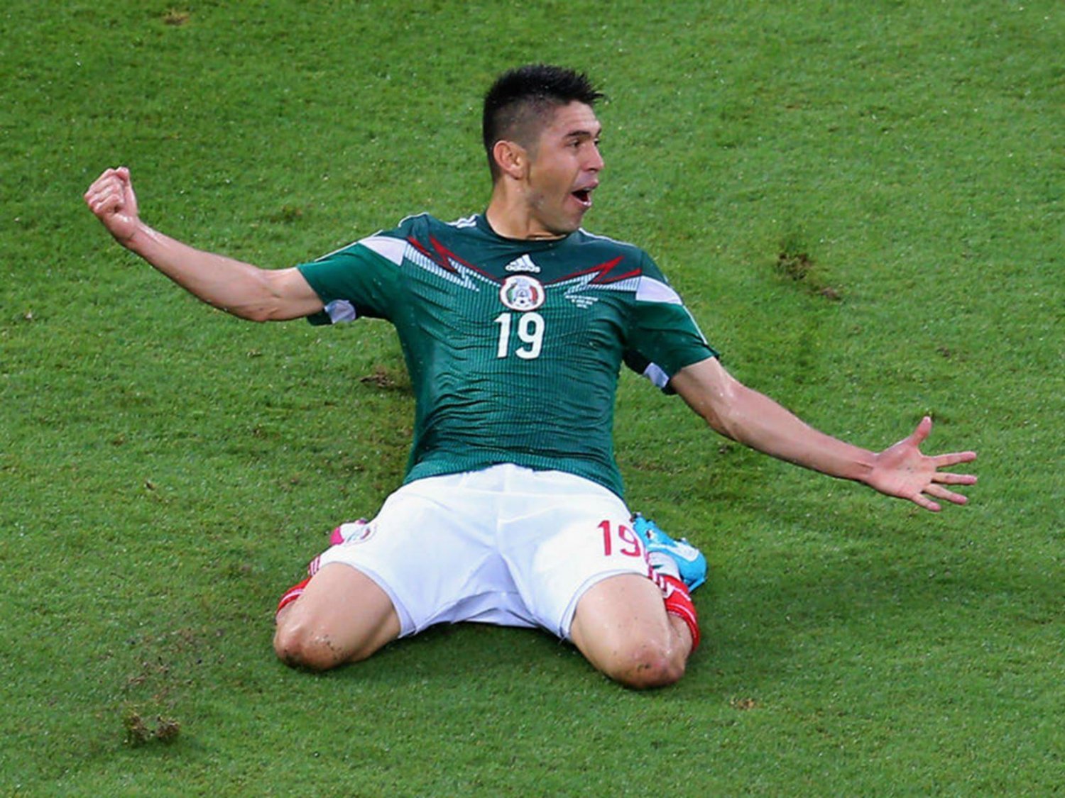 263 - 8 X 6 Photo - Football - FIFA World Cup 2014 - Mexico V Cameroon